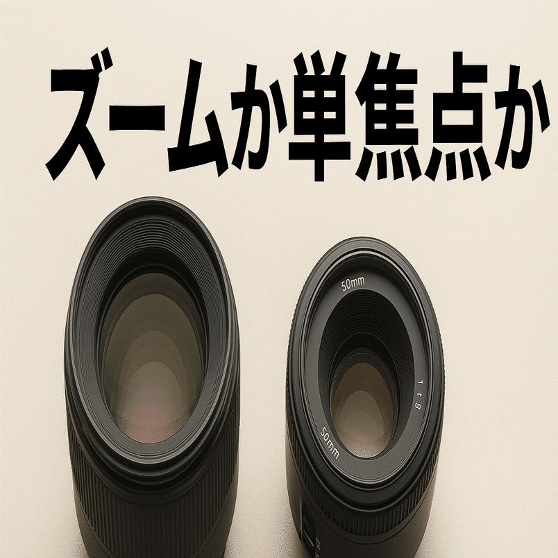 永遠の課題。単焦点かズームレンズか。｜わらじマガジン