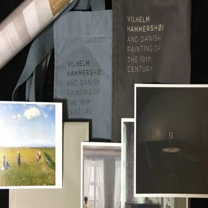ハマスホイ展　ミニチュアキャンバス 観てきた！「ハマスホイとデンマーク絵画」展 at 東京都美術館