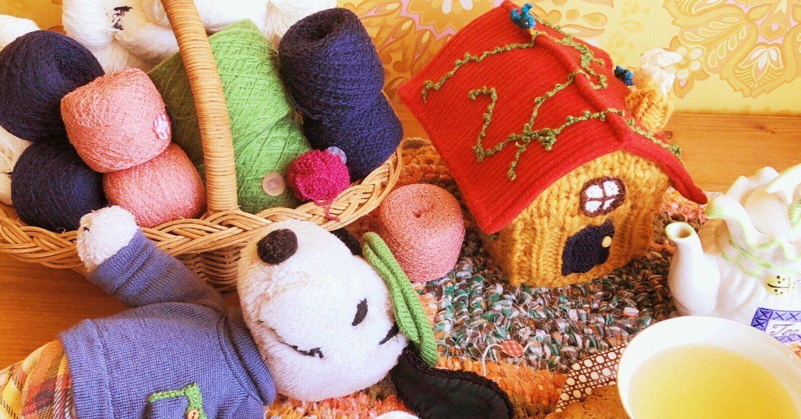 かぎ編み サマーニット カーディガン リメイク