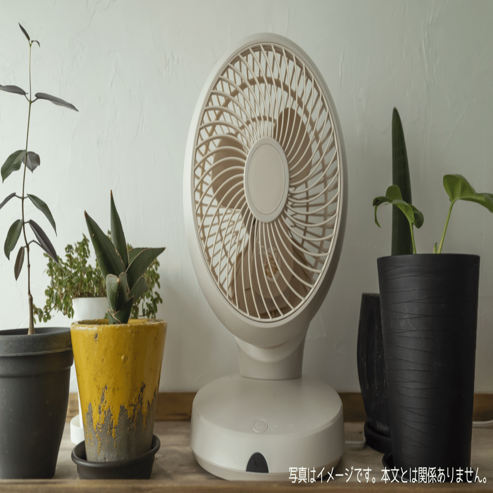 ACHSENLIの卓上扇風機はどうなの？6段階風量調節 360°自動首振り 12