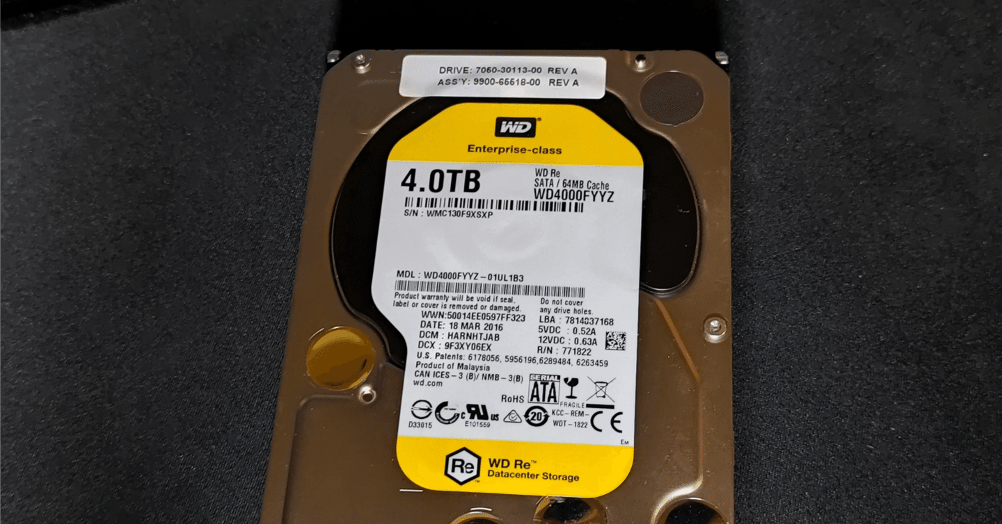 エーワンケント楽天市場店の激安4TB中古HDDを買った【ショート記事