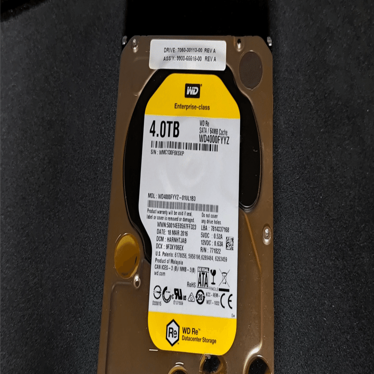 エーワンケント楽天市場店の激安4TB中古HDDを買った【ショート記事