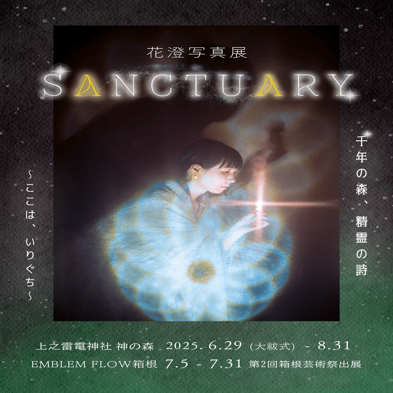 写真展「SANCTUARY」開催。｜花澄