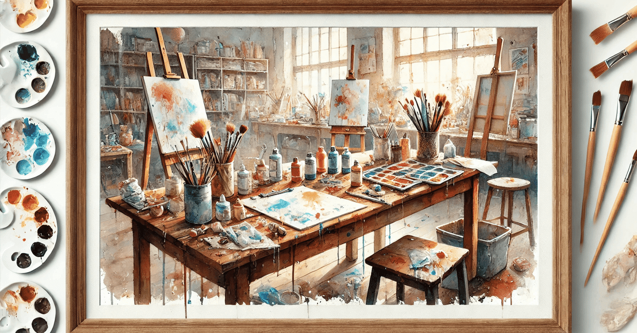 絵を描き始めて思い出した中学生の頃のこと｜仮