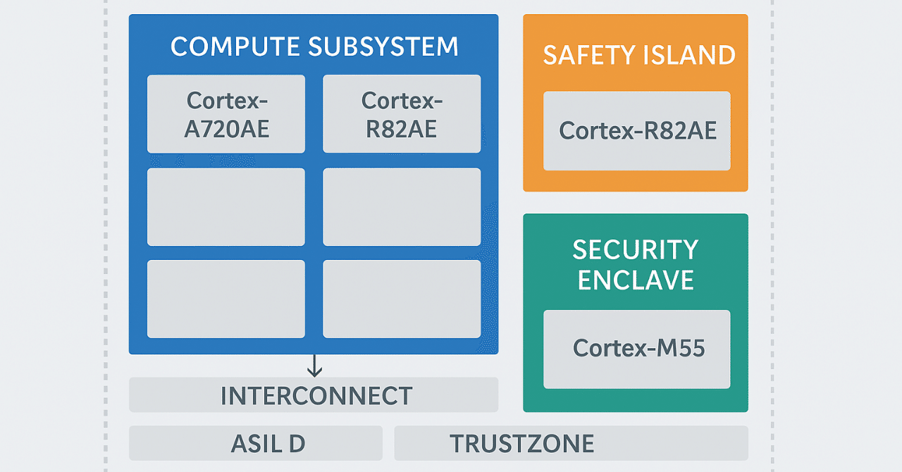🟦Arm 車載SoCの開発期間を最大12カ月短縮 ─ 統合IPパッケージ