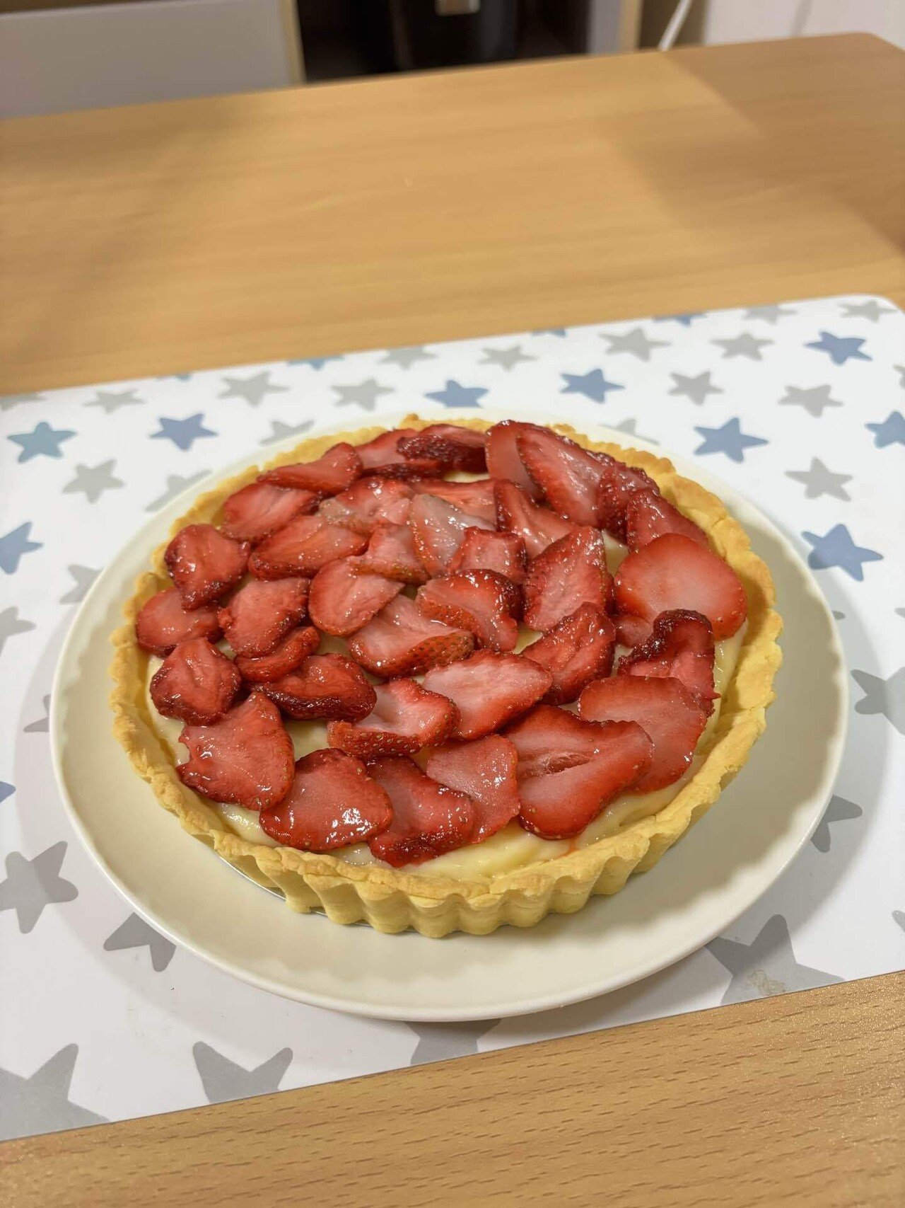 冷凍イチゴのいちごタルト｜かずラン