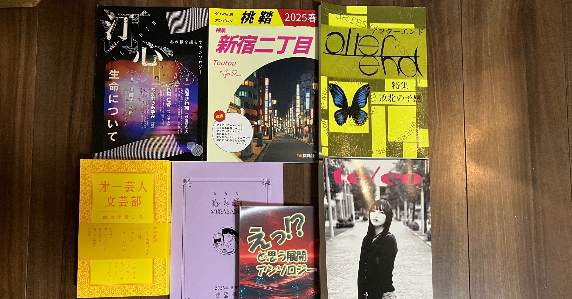 文学フリマで買った本② アンソロジー｜海人（蒔田涼）