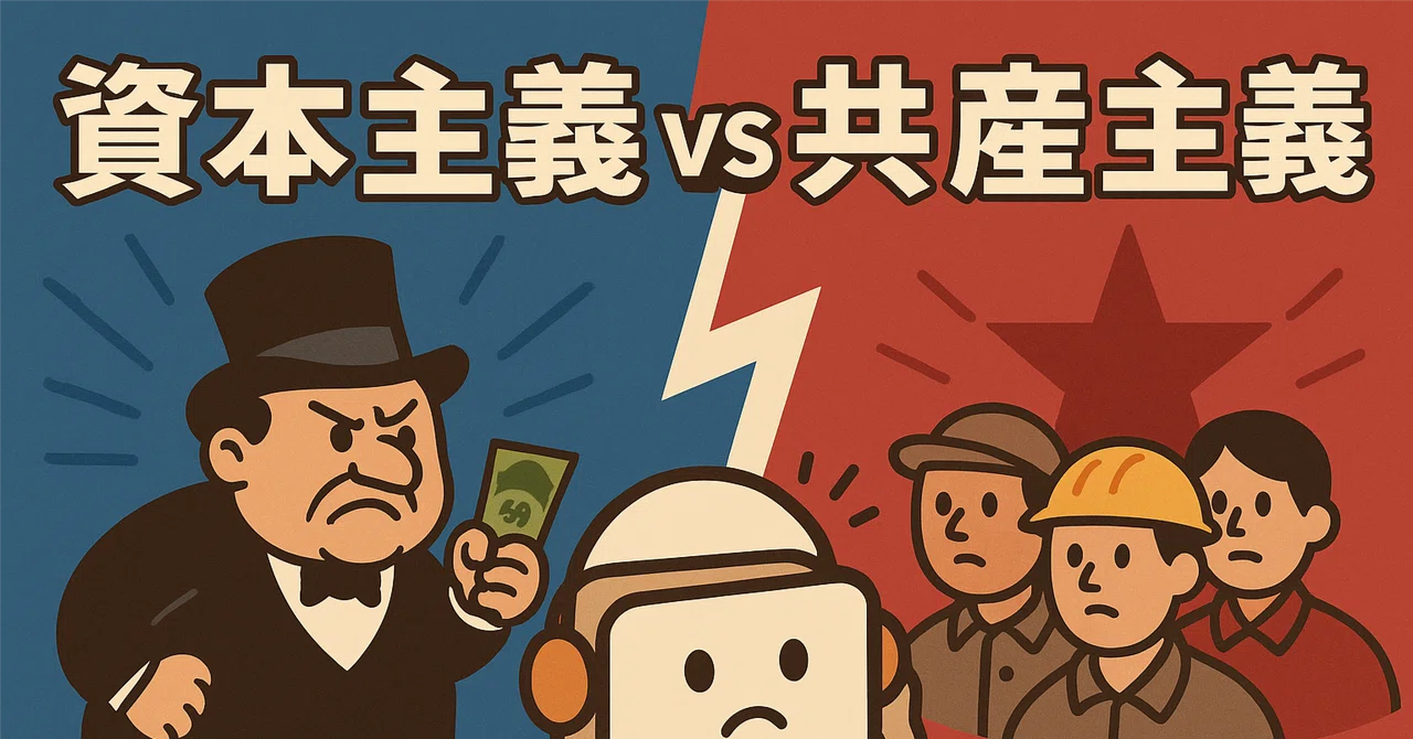 資本主義vs共産主義──本当に幸せになれるのはどっち？｜耳トク解説チャンネル