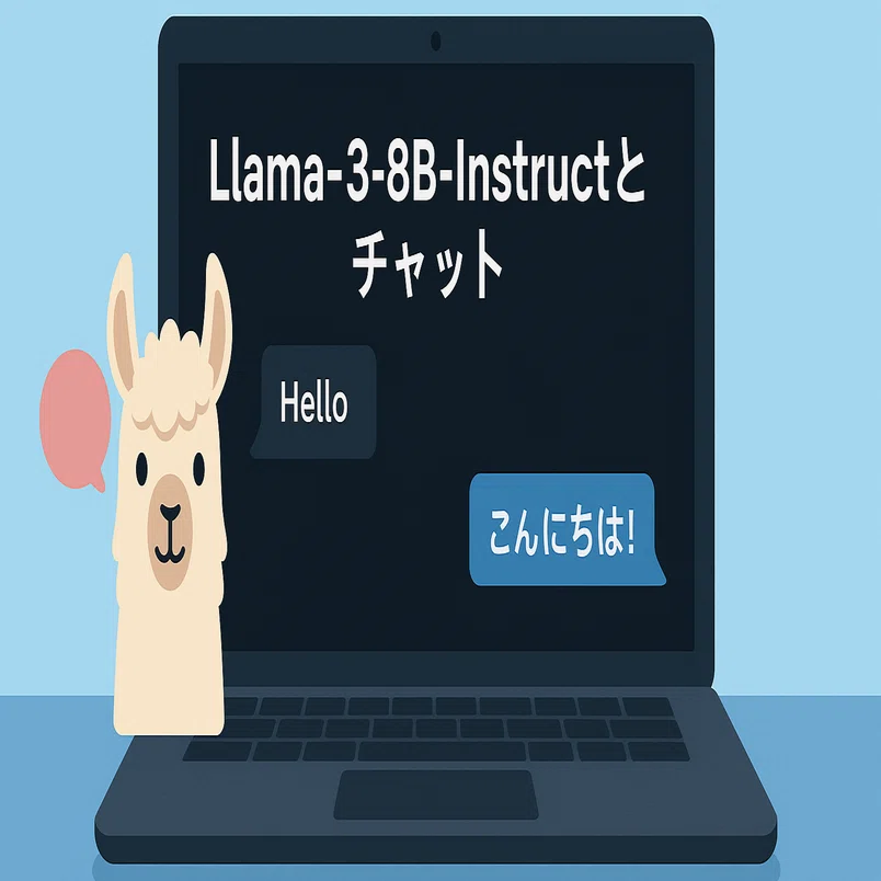 Llama-3-8B-Instructとチャットしてみました。｜yuko