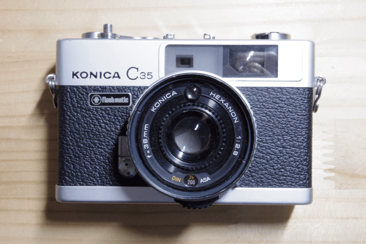 コニカ C35 フラッシュマチック 作動品 KONICA C35 flash matic ◇レビュー◇ | デジタル試しうち