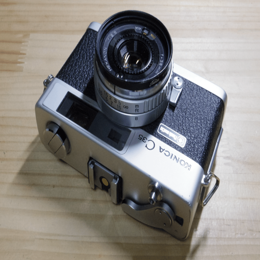 Konica C35】知人に修理を依頼したら…｜おしゃま