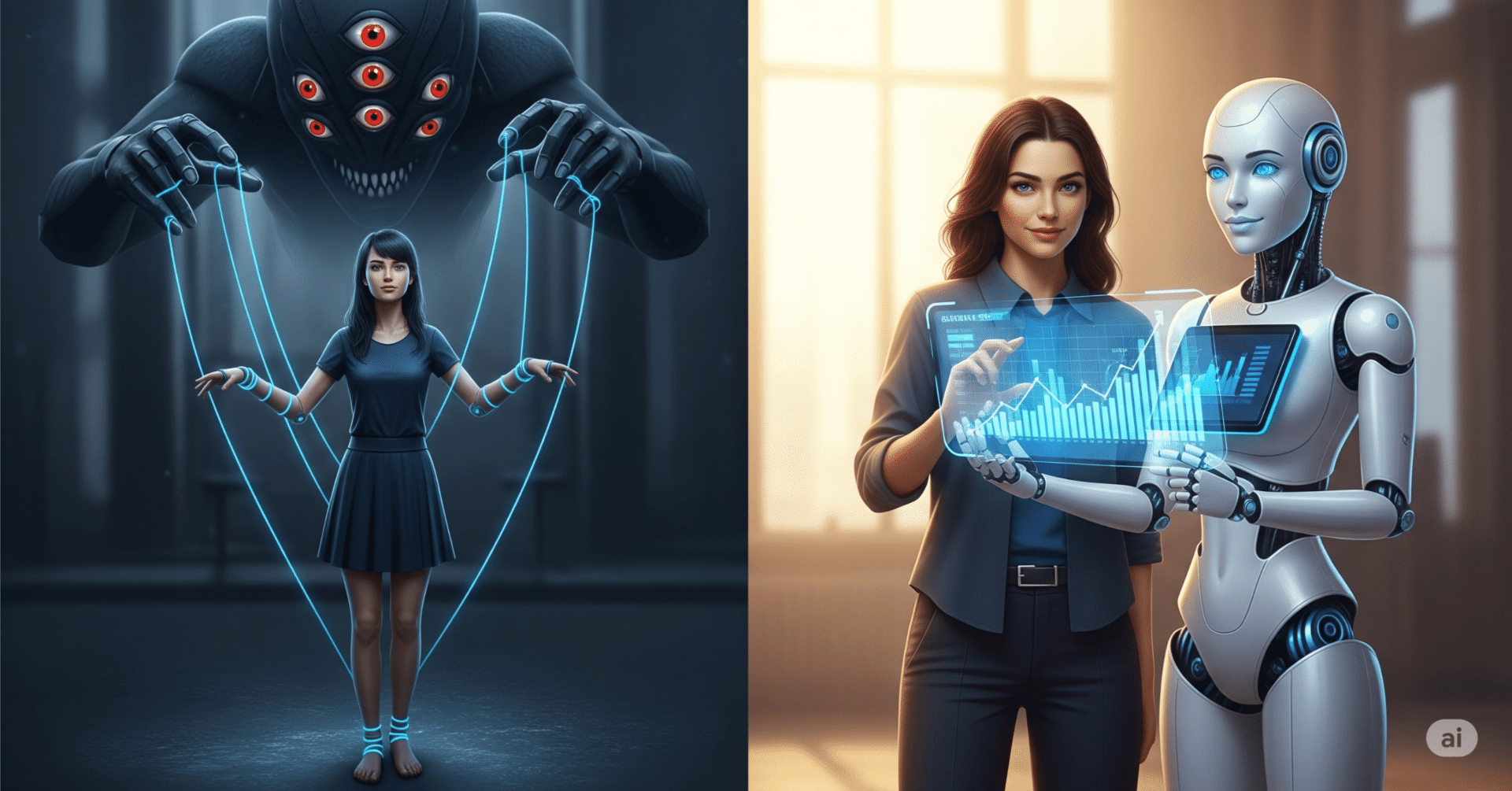 閲覧注意】AIに支配される人、AIで稼ぐ人。あなたの未来はどっち？｜やすくん｜凡人から逆転！元事務員が年収1000万＆資産家になれた理由、全部話す。