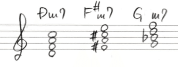 3 2 四和音の種類とコード表記法 前半 Kazuhi Komaki Note