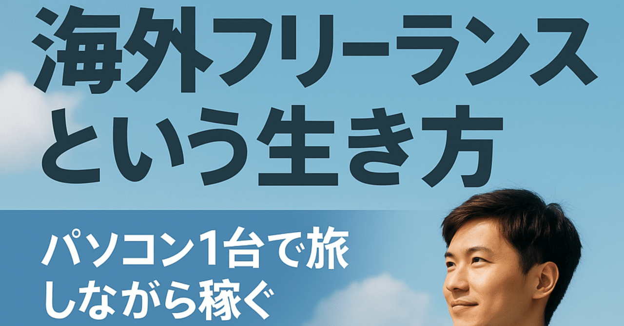 海外フリーランスという生き方。パソコン1台で旅しながら稼ぐ具体的方法みんなの夢叶yell