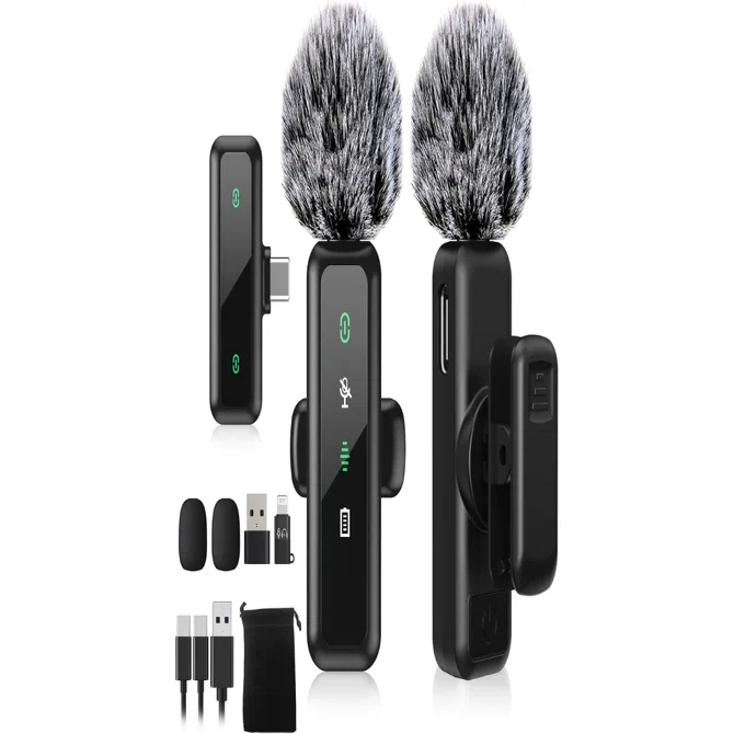 BILIWAL 2025新型ピンマイク ワイヤレス 2個セット｜GetGadgetGot