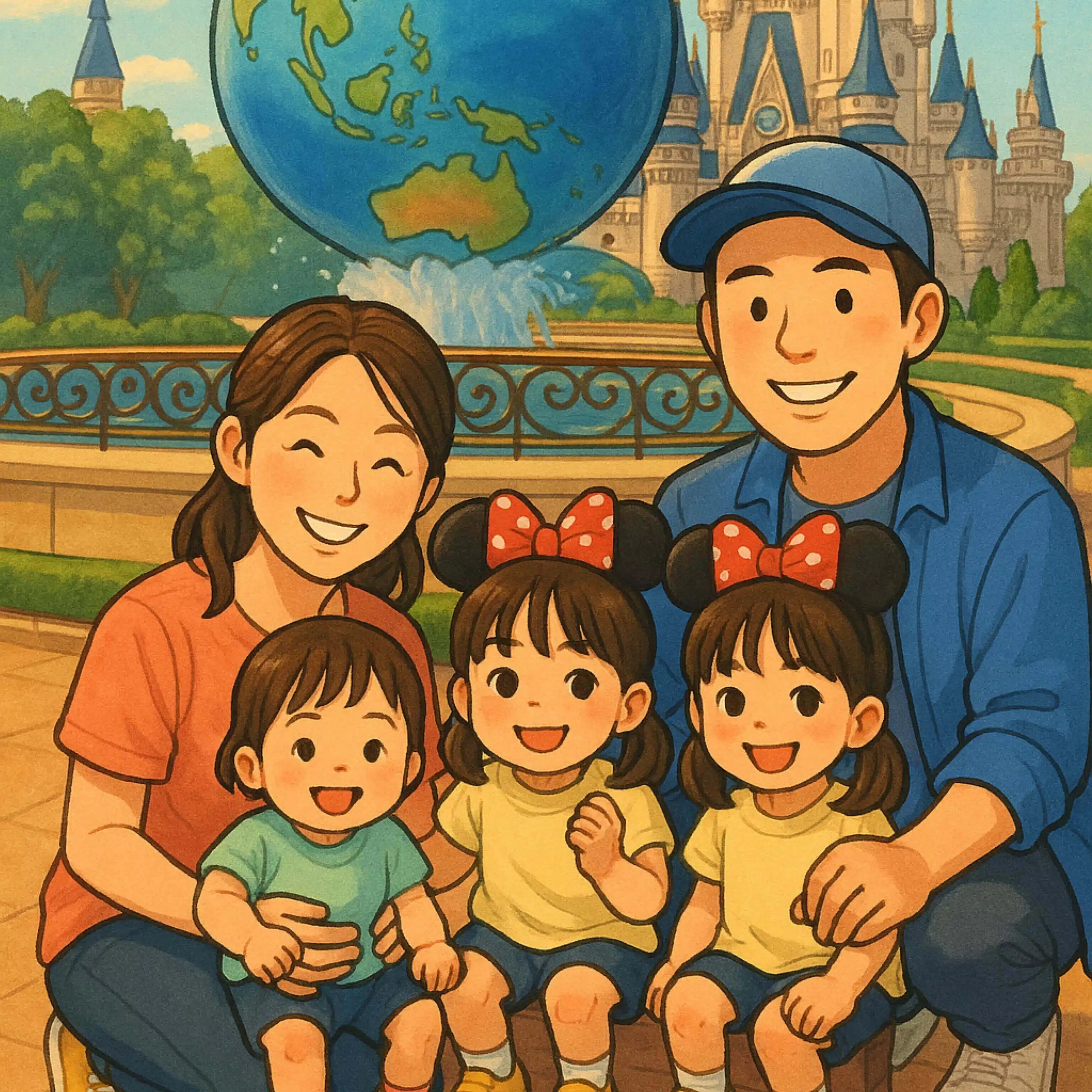 よし3姉妹パパ