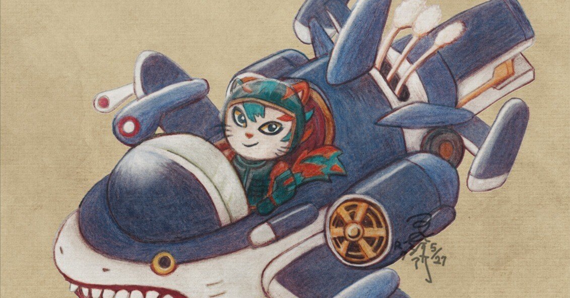 ぶんぶんニャン太郎シリーズ設定：ミケーネとシャークニャンダーⅡ