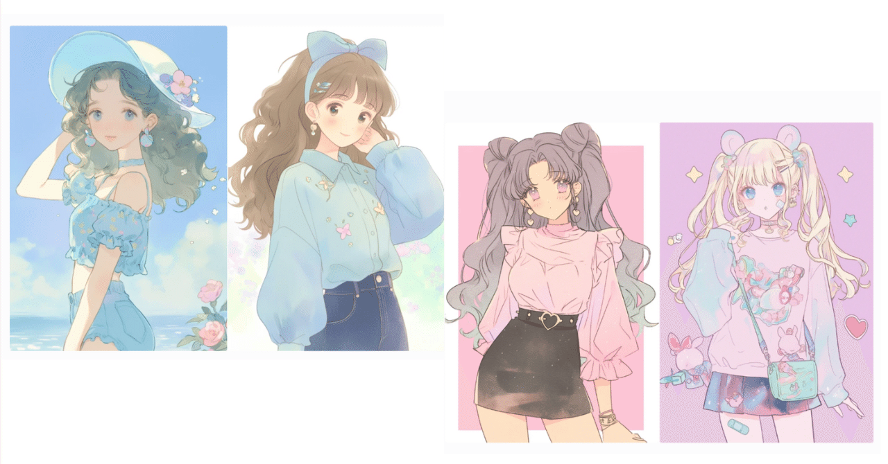 Midjourney】可愛い女の子が描けるsrefコード120個掲載(1)｜Makari 🌙