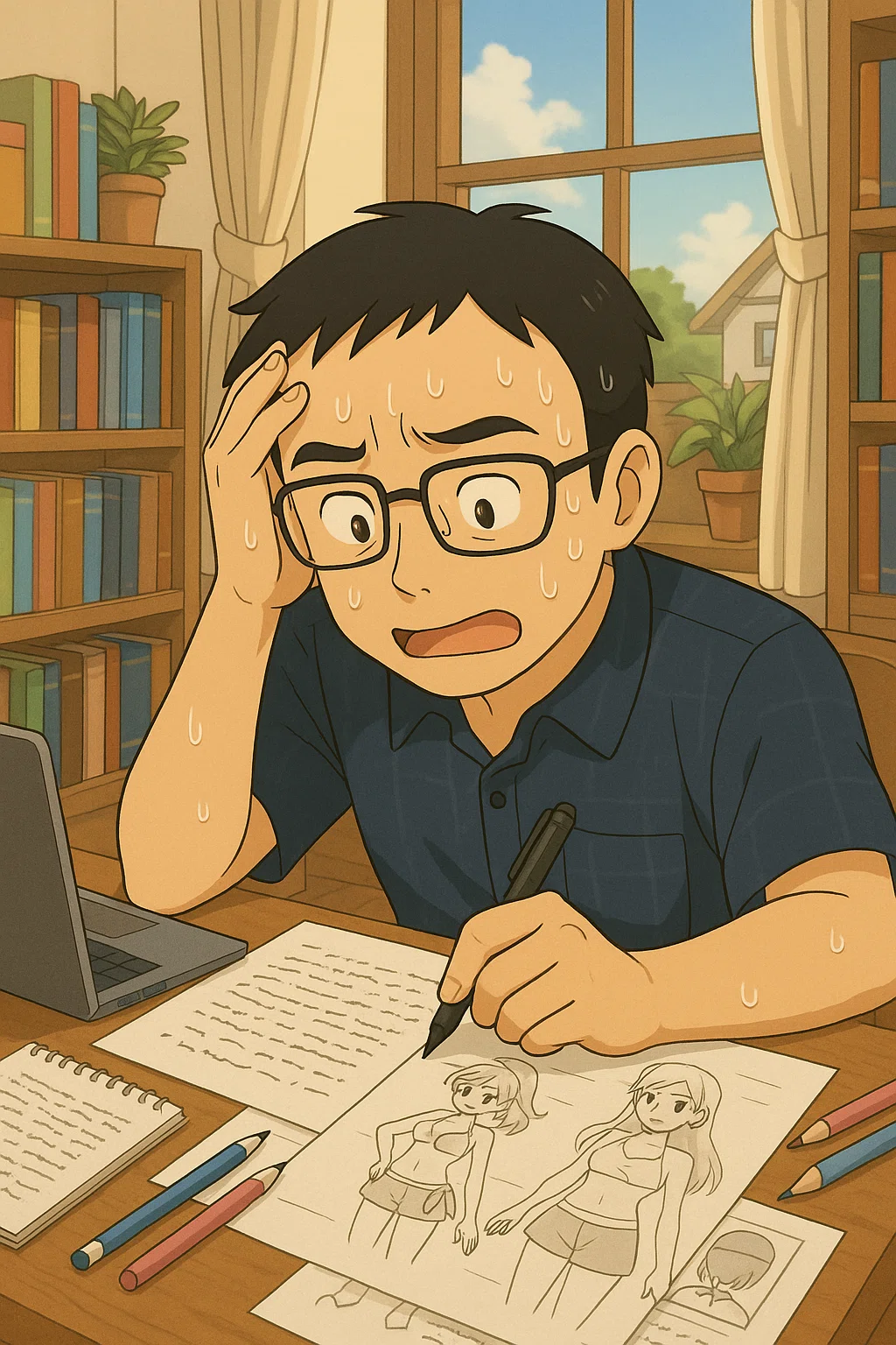 Updates stalled due to being obsessed with character creation｜KOU