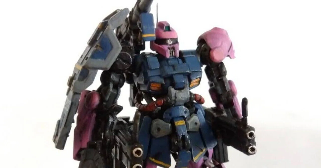 Zaku Cannon Gundam Artifact (Candy Toy) - Z ver.｜はりす筆塗りぷらも