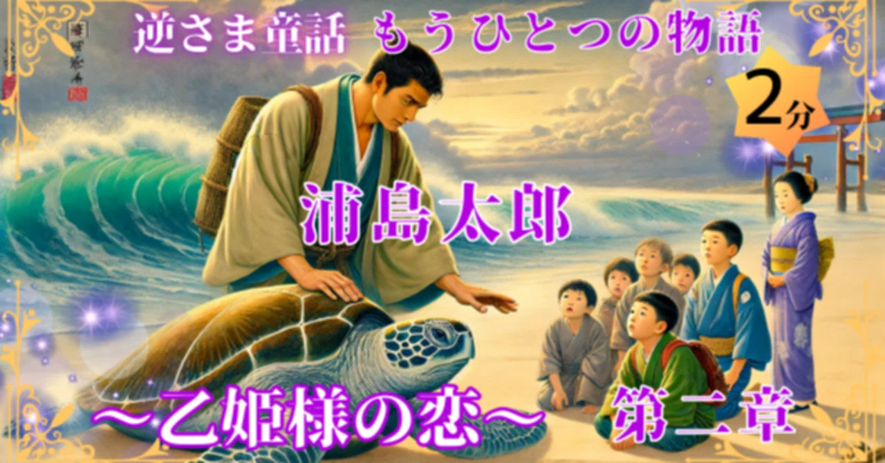 浦島太郎～乙姫様の恋～・第二章｜おやすみ前のやさしいお話