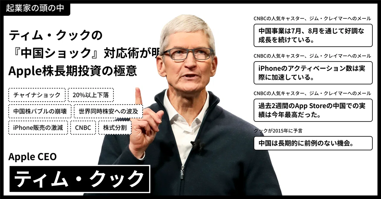 Decoding the Market from an Entrepreneur's Mind: Tim Cook's 'China ...