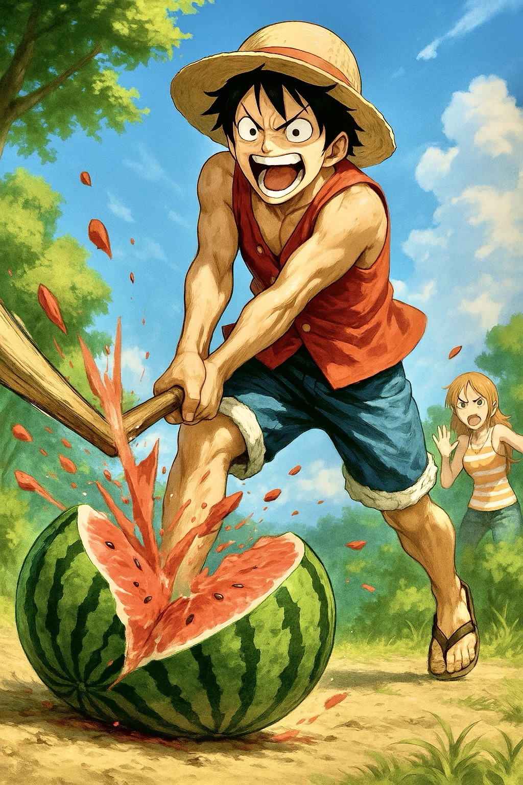 おれは夏を楽しむ男だァ！！」ルフィの全力休暇を追え！ ※おまけ