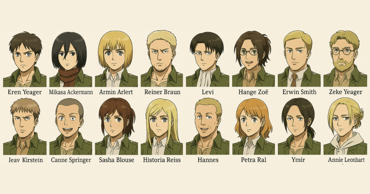 第4話｜進撃の巨人｜このキャラ、私みたいだ｜ひらめき財団｜欲求学のススメ