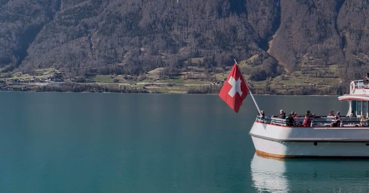 スイス③-2 イゼルトヴァルト：愛の不時着のあの桟橋へ！｜みぽ