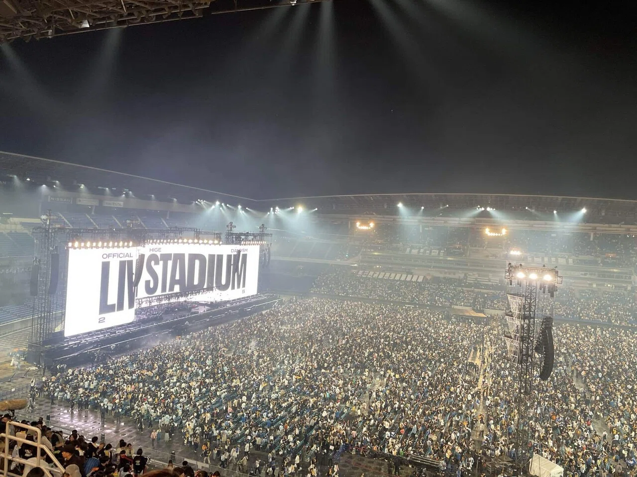 OFFICIAL HIGE DANDISM LIVE at STADIUM (日産スタジアム)感想｜雨人