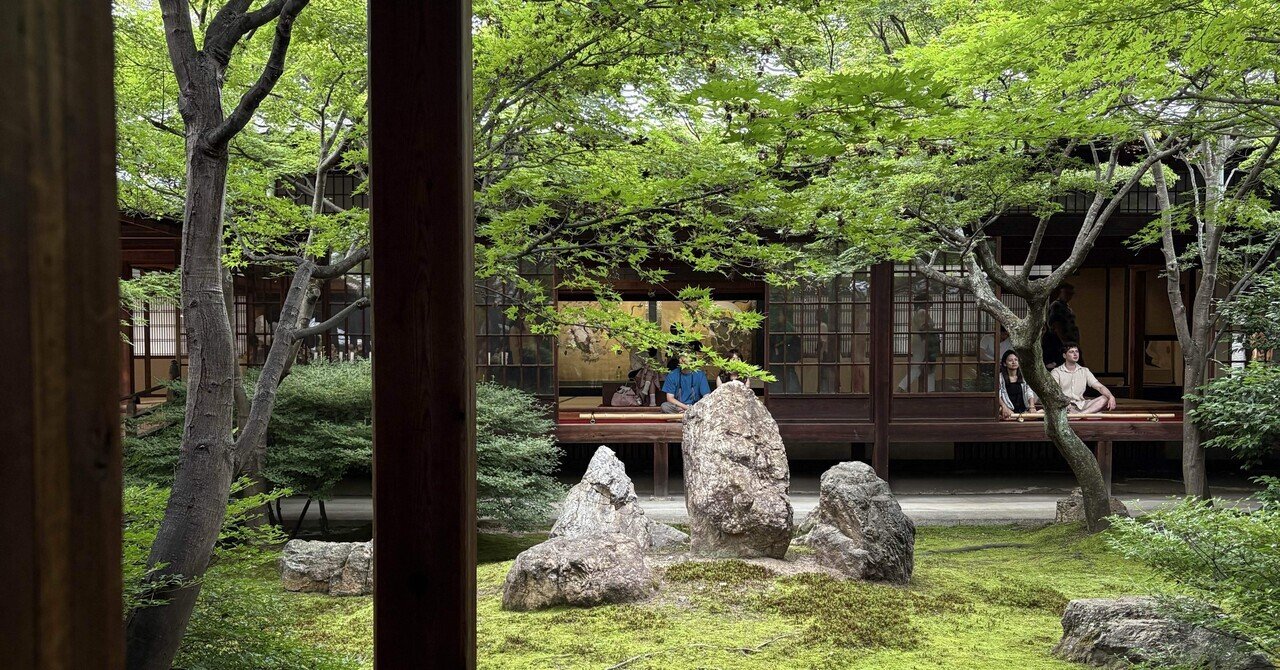 龍安寺を体験してみた｜倉嶋 洋介