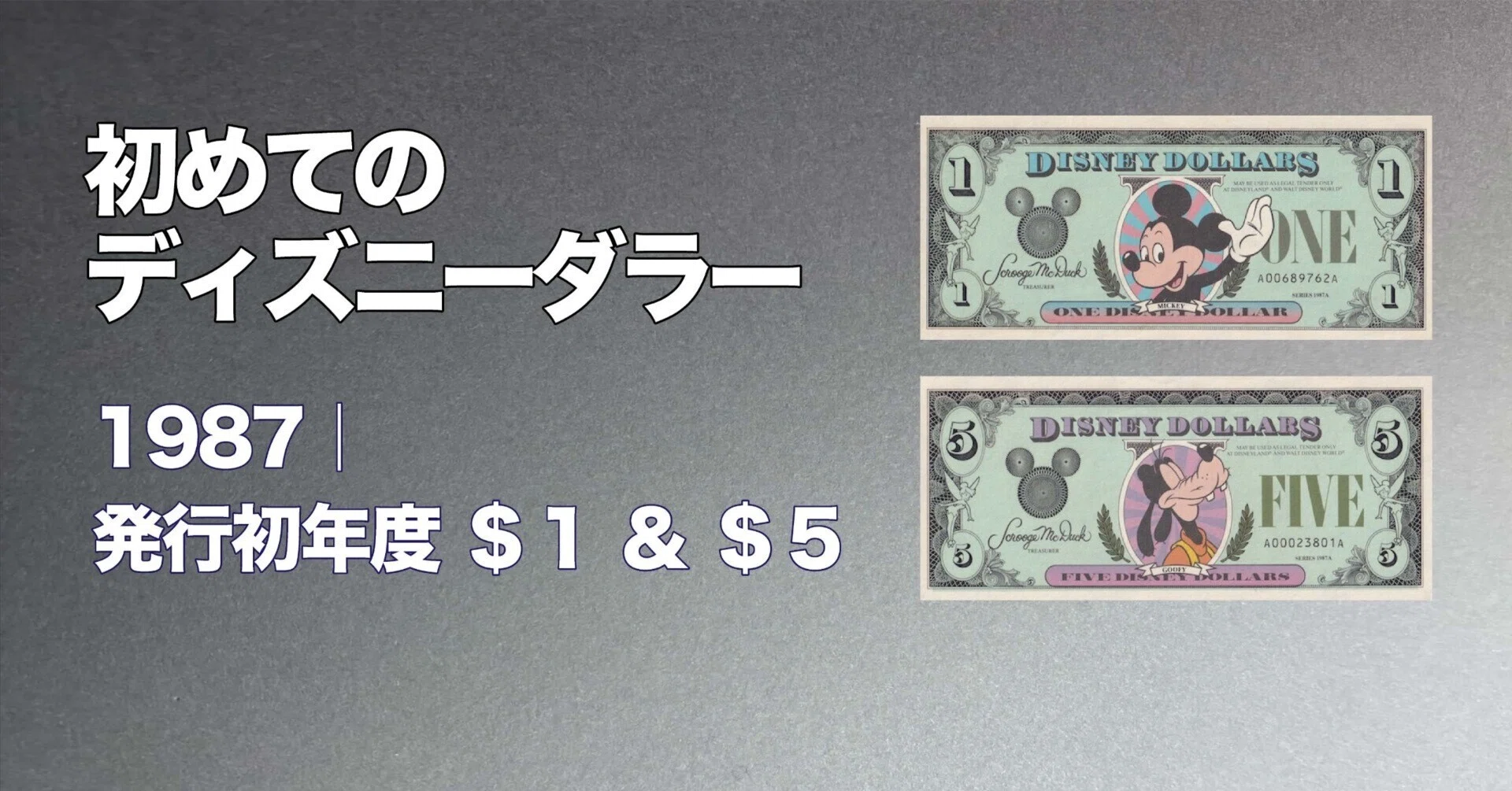 Disney Dollars ディズニーダラーズ rectangle_large_type_2_cc544d7