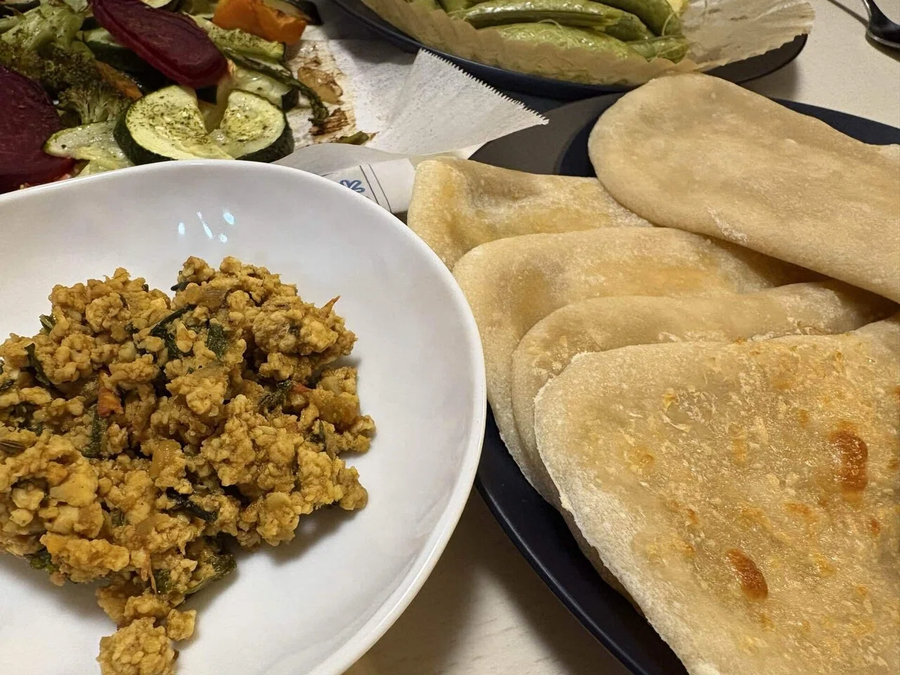 Homemade Plum Yeast Naan!｜紅桃茶