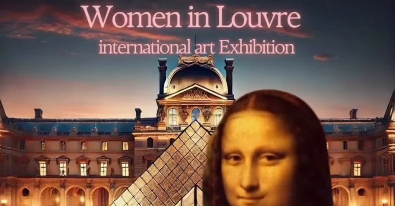 ルーブル美術館の女性たち」展｜現代墨絵作家 安保真オフィシャル