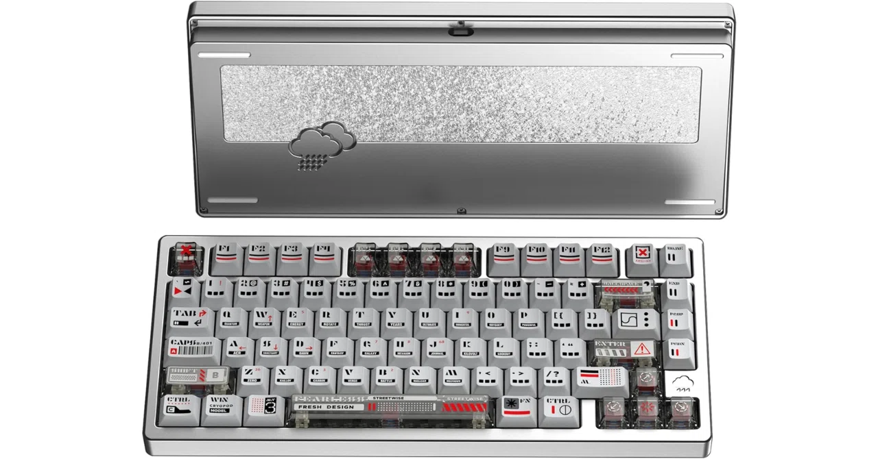 WOBKEY Rainy 75 RT 81キー ラピッドトリガー RGB ホットスワップ