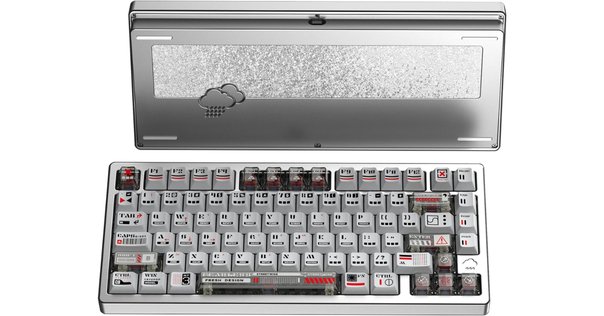 2024年最強キーボード【WOB Rainy75 RT -限定色チーズホワイト