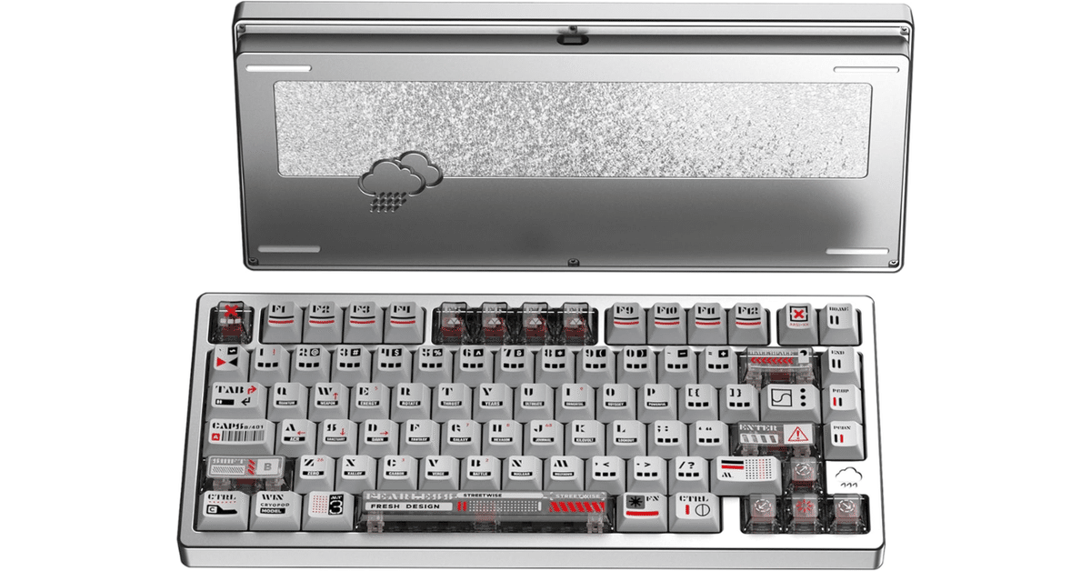 RAINY75 キーボード本体　シルバー WOBKEY Rainy75 Pro シルバー Rainy75 - 製品詳細 | パソコン
