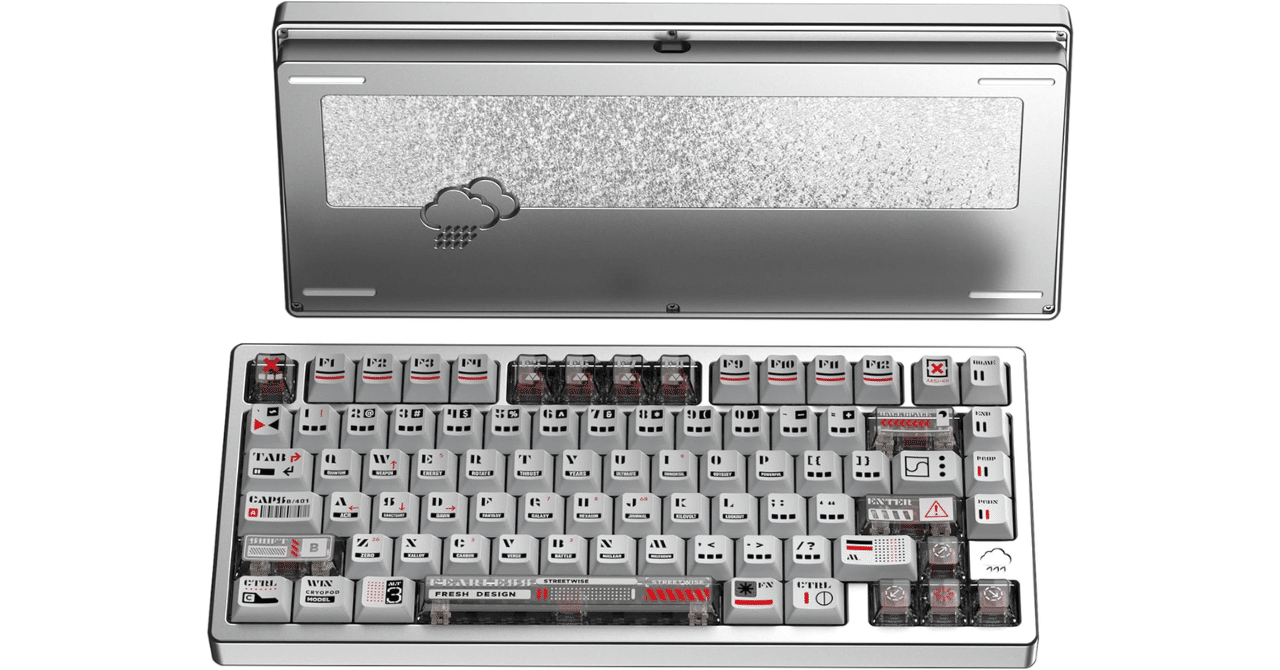 WOBKEY Rainy 75 RT 81キー ラピッドトリガー RGB ホットスワップ