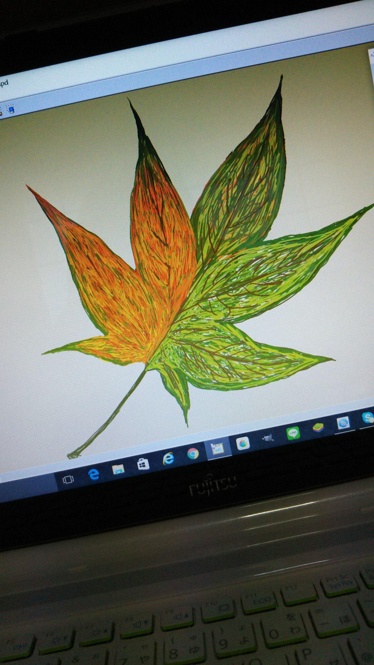 落ち葉 モミジ の描き方 よろずや Note 落ち葉 モミジ の描き方 よろずや Note