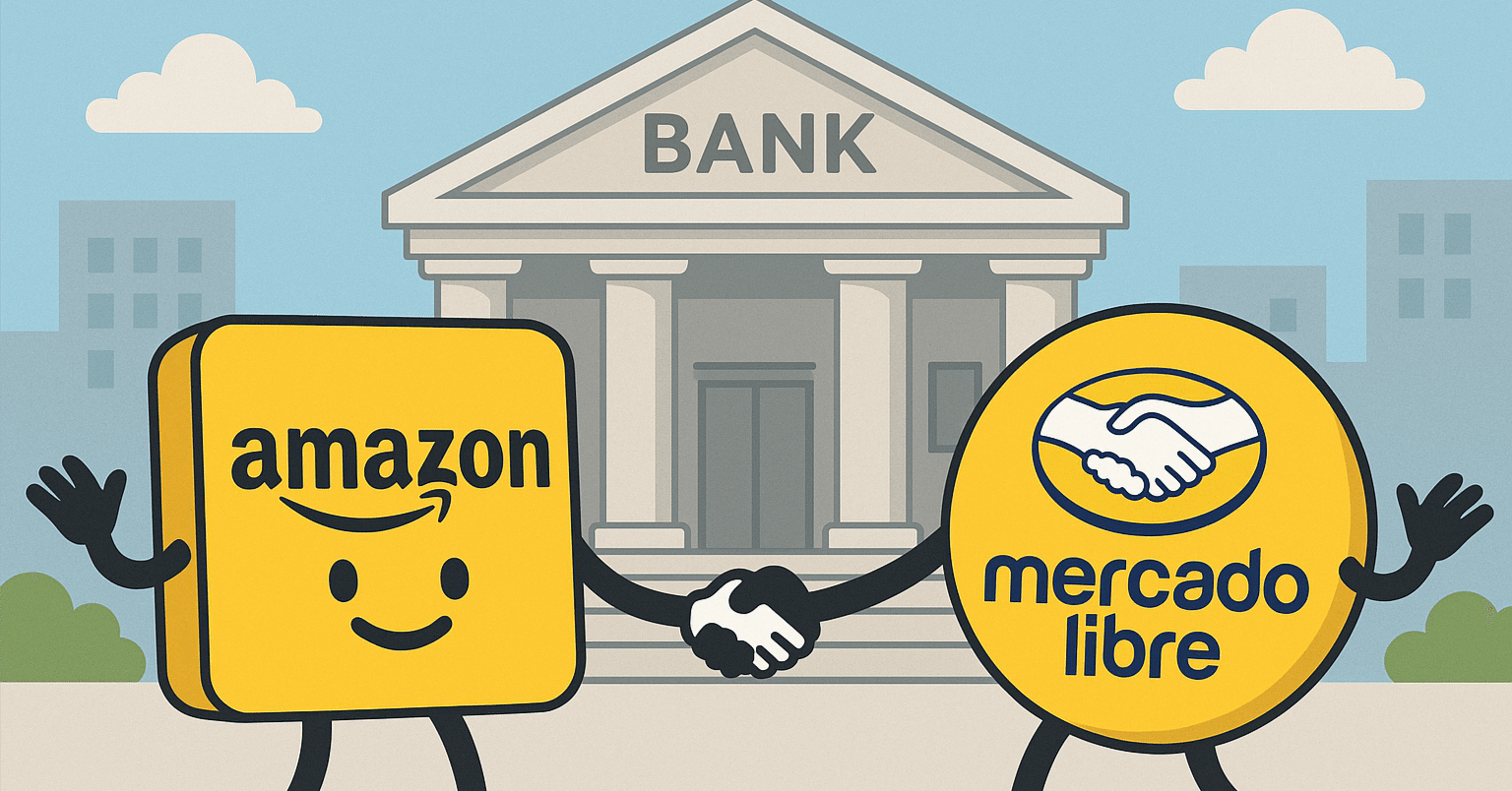 なぜアマゾンはメルカドリブレのように「銀行」にならなかったのか？──リスクを回避し裏側から「支配者」となる道を選んだ。｜AIメタトレンド投資 HACK  TO THE FUTURE