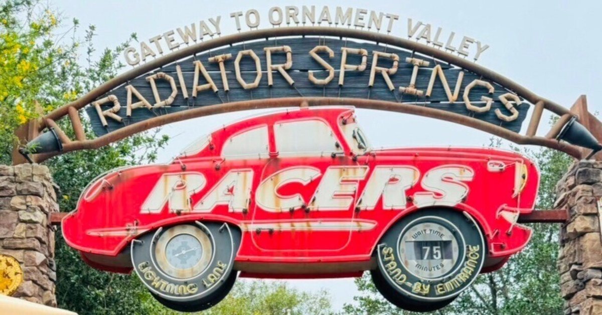 カリフォルニアディズニー アドベンチャーワールド カーズランド