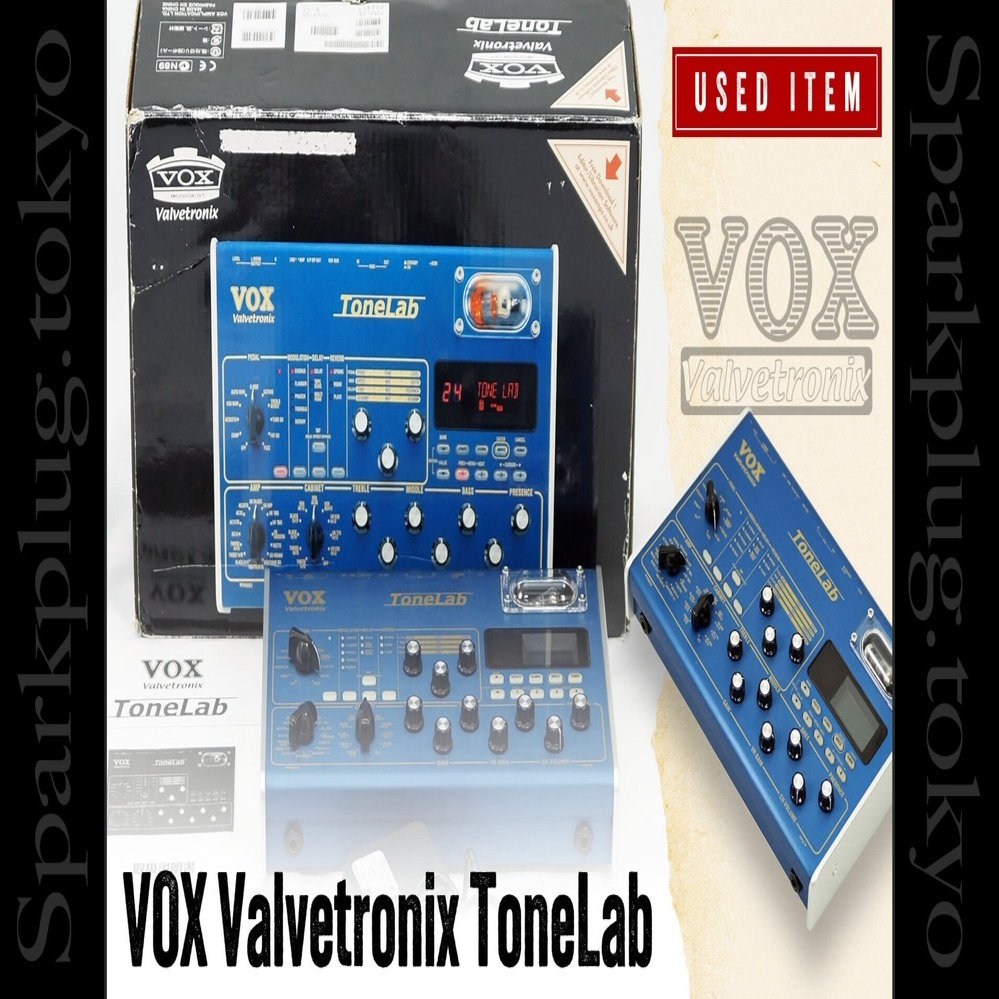 特選中古品！真空管を搭載した「VOX ToneLab」の初代モデルが中古で