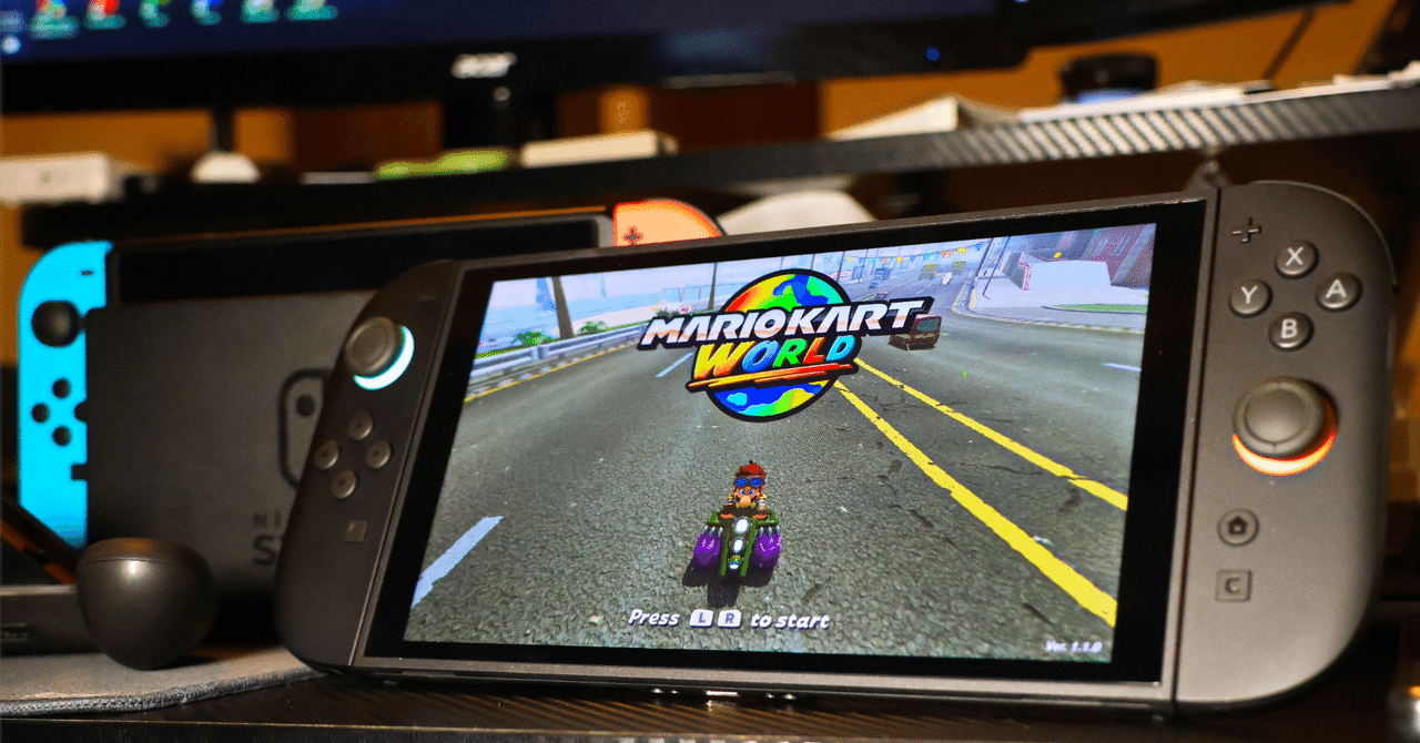 Switch2を発売日に入手したのでマリカとゼルダをやってみた話｜じょじょ