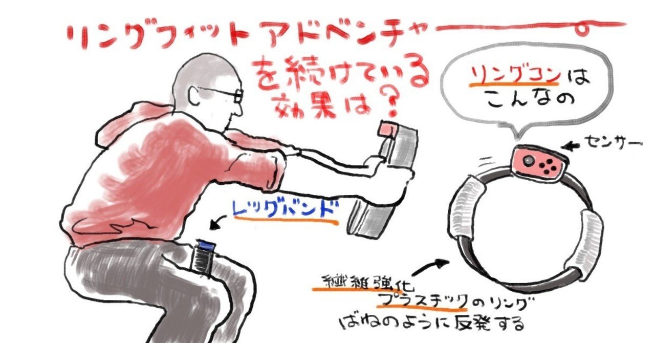 リングフィットアドベンチャー （どっちが痩せる？リング