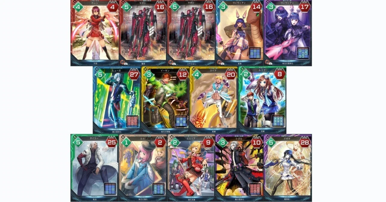 lia様　2点おまとめ PSO2NGS】週刊GT-37号_第5段環境 新規追加カードについて語る【ライン