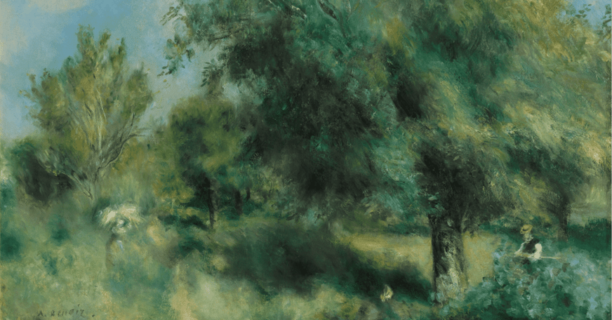 色の波を眼で感じる －「ルノワール×セザンヌ ―モダンを拓いた2人の