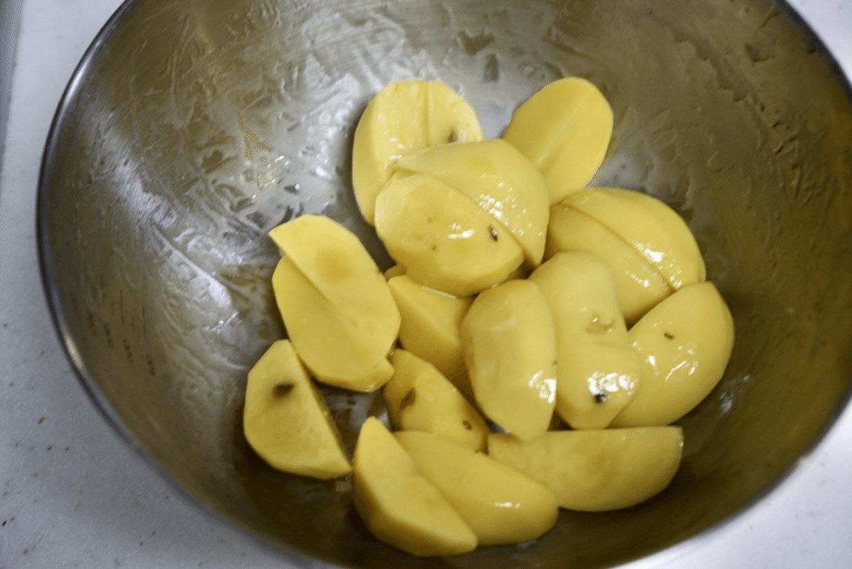 ノンフライヤーフライドポテトの最強レシピ｜野丼