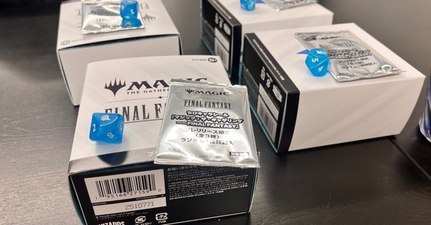 MtG final fantasy 日本語版 プレリリース 未開封 2個 ダイス