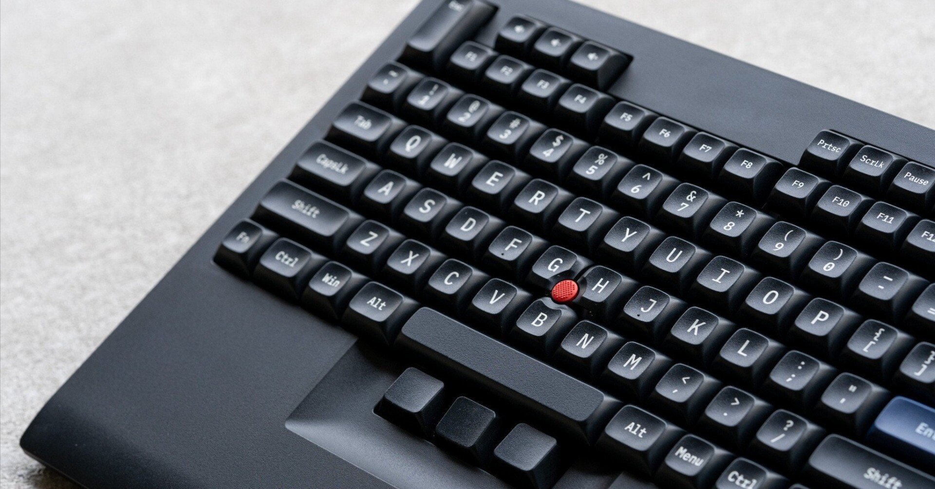 TEX keyboard TKB-85 Shinobi JIS（日本語配列） TEX Shinobi 』 TrackPoint搭載 日本語JIS配列 7段配置キーボード