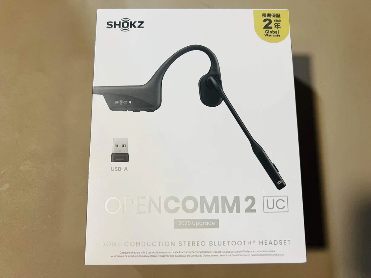 番外編vol.2 実際に使ってみた【Shokz OpenComm2（2025年 